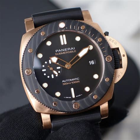 panerai pam1070 submersible 44mm goldtech with carbotech bezel|A Bold Combination: Panerai Submersible Goldtech Orocarbo – .